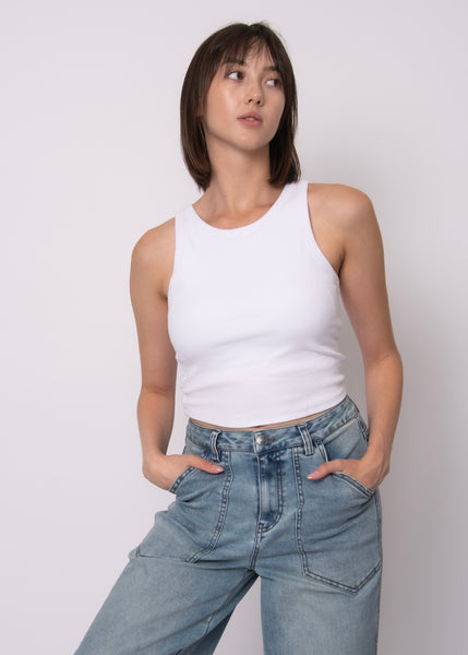 Raylyn Basic Tank Top-Rd Style - Uforia Muse 