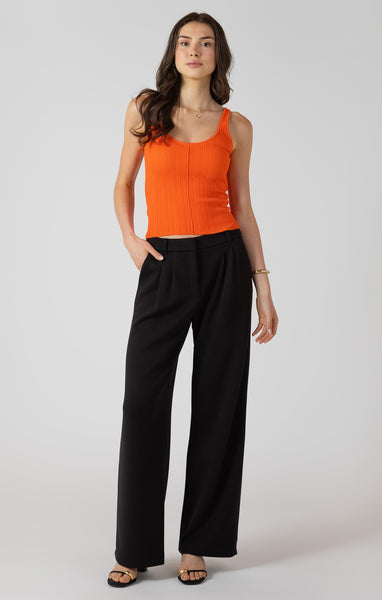 Orange Burst Tank Top-Dex - Uforia Muse 