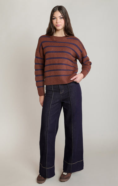 Tennile Stripe Sweater-Dex