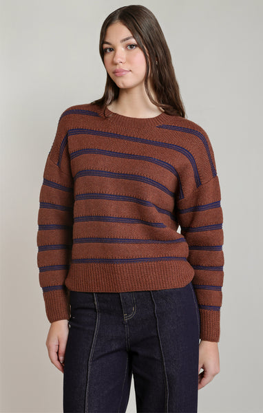 Tennile Stripe Sweater-Dex