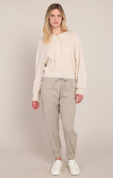 Dasha Henley Sweater- Room 34