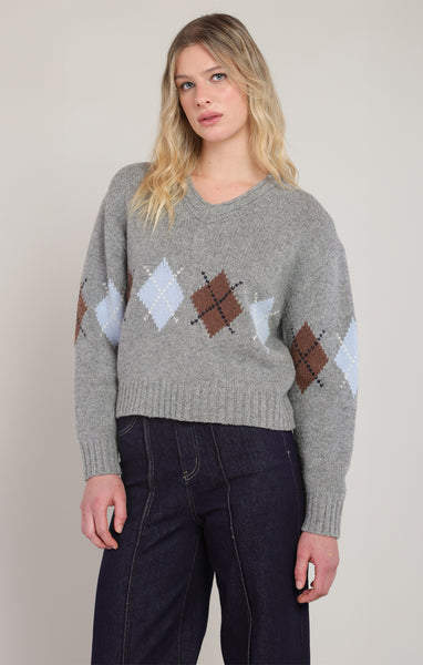 Argyle Sweater- Room 34