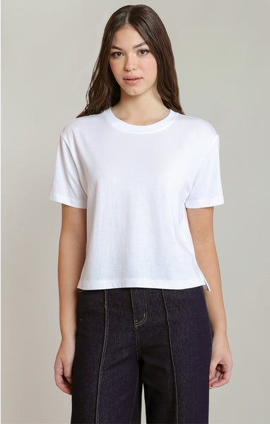 Essential Tee- White-Dex