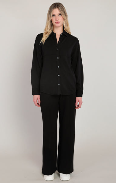Darla Scuba Pant-Black-Dex