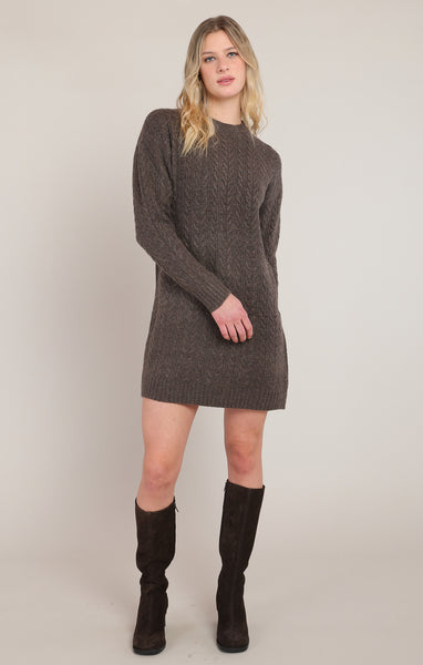 Kaitlyn Cable knit Dress- Room 34