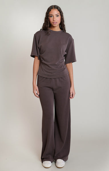 Nutmeg Wide Leg Pant- Dex