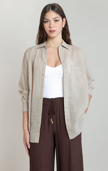 Trudy Oversized Shirt-Dex