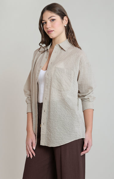 Trudy Oversized Shirt-Dex