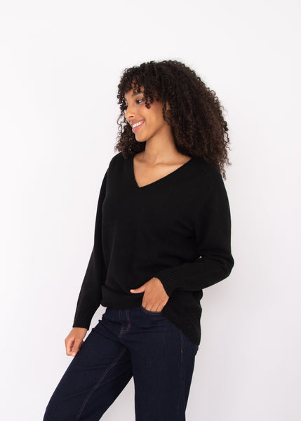 Ghazala Sweater-Black or Maroon Rd style