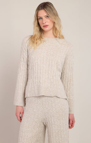 Cable Knit Sweater- Room 34