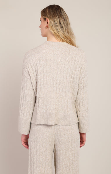 Cable Knit Sweater- Room 34
