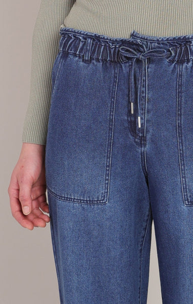 Alex Denim Wide Leg Pant-Dex