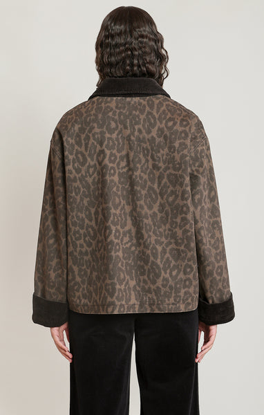 Leopard Barn Jacket- Dex