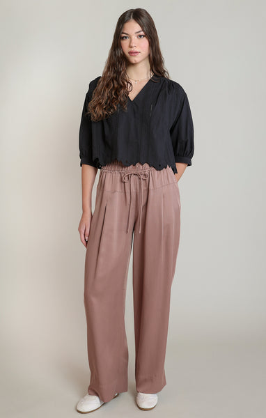 Darla V-Neck Blouse- Dex