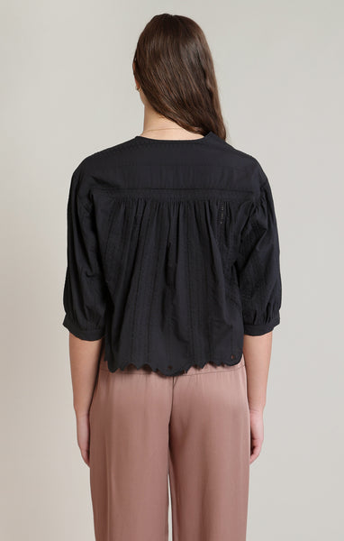 Darla V-Neck Blouse- Dex