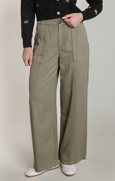 Barnie Wide Leg Pant-Dex - Uforia Muse 