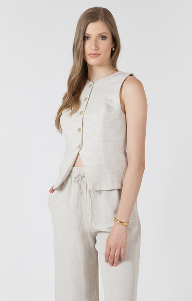 Button Up Vest - Dex - Uforia Muse 