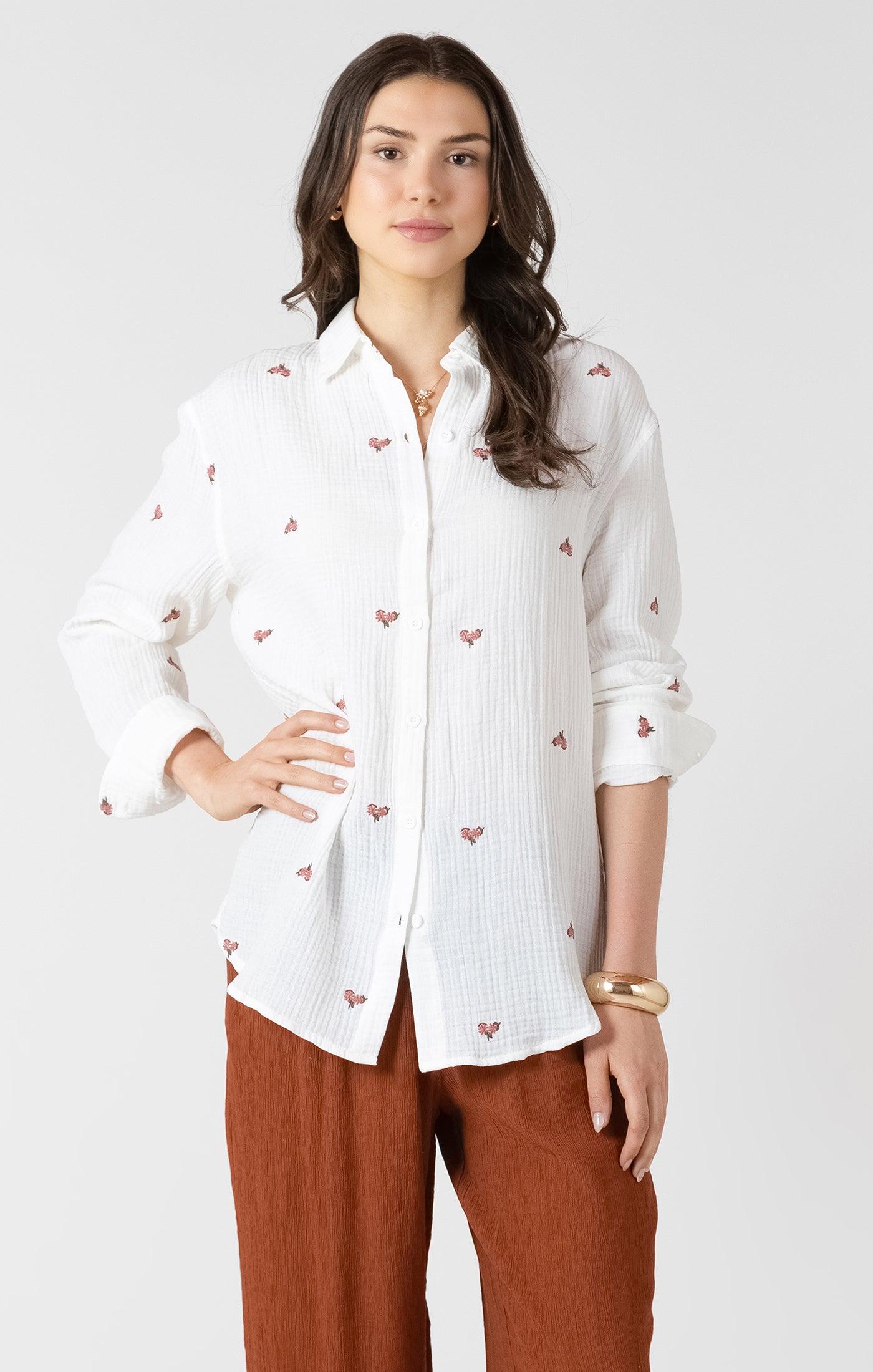 Textured Blouse - Dex - Uforia Muse 