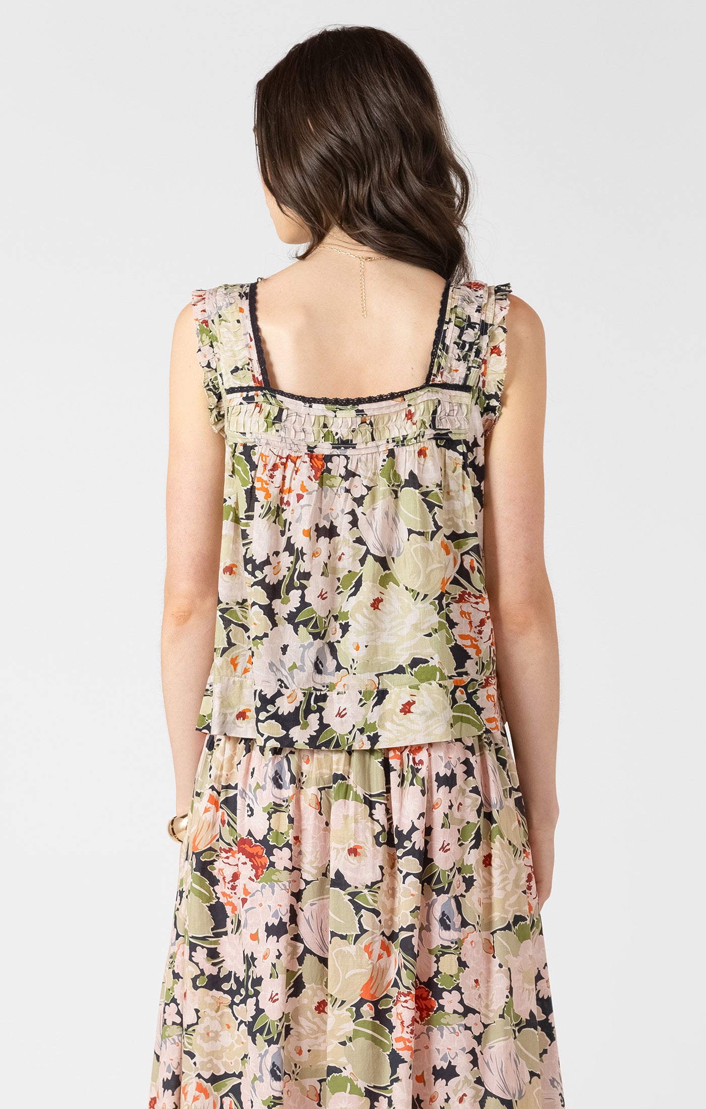 Vintage Rose Tank - Dex - Uforia Muse 