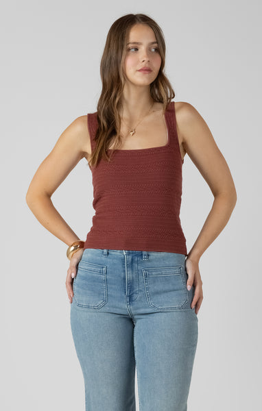 Textured Tank - Dex - Uforia Muse 