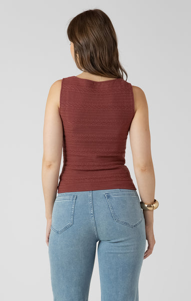 Textured Tank - Dex - Uforia Muse 
