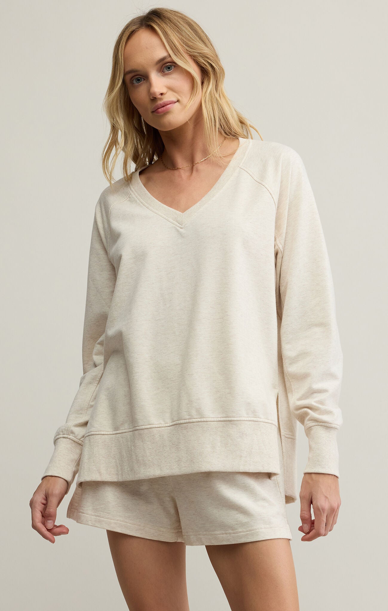 Weekender V-Neck - Oatmeal - Z Supply