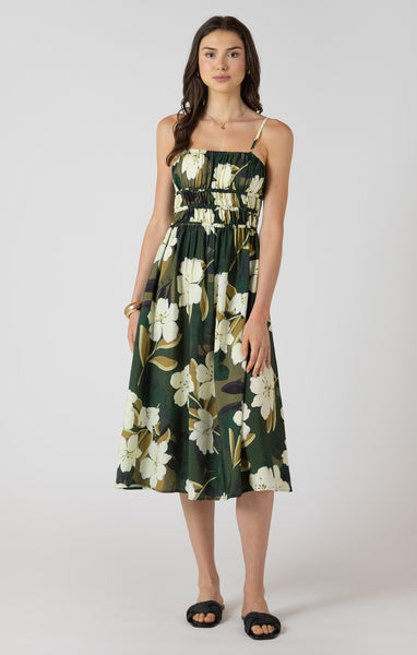 Palm Blossom Dress- Dex - Uforia Muse 