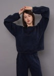 Beatrice Pullover-Navy-Rd Style
