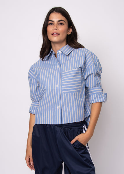 Kerwin Shirt-Stripe-Rd Syle - Uforia Muse 