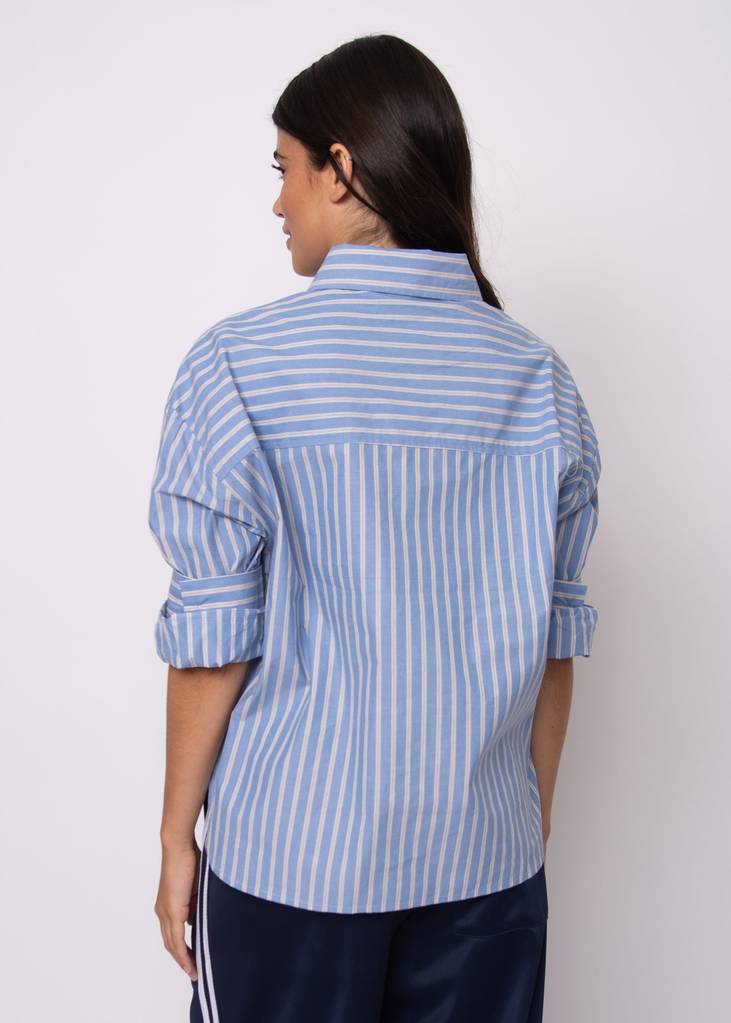 Kerwin Shirt-Stripe-Rd Syle - Uforia Muse 