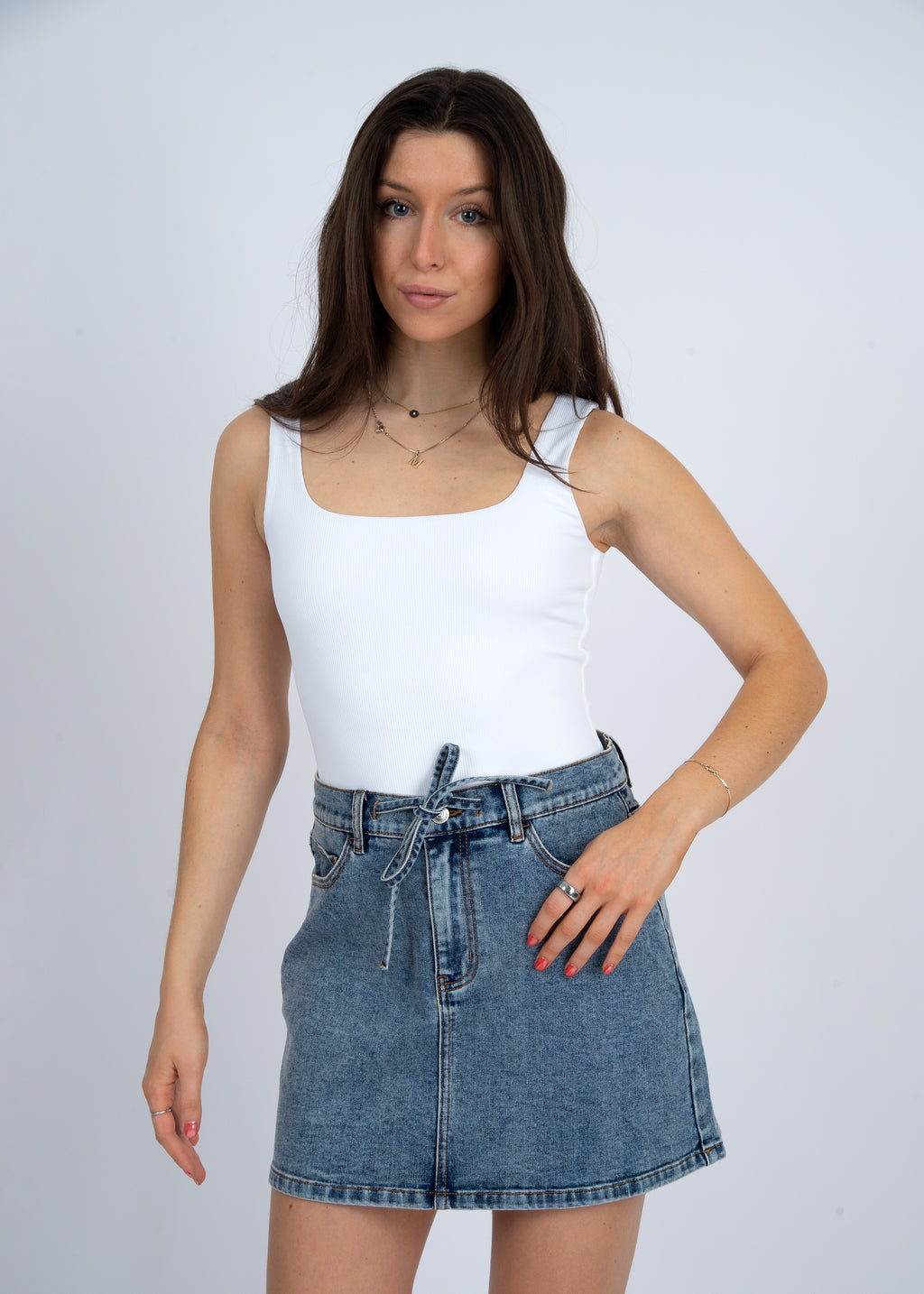 Tia Bodysuit- White- Rd Style