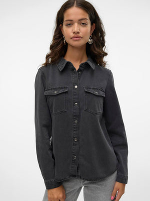 Jennie Denim Shirt- Vero Moda