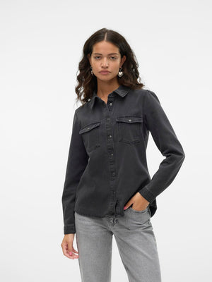 Jennie Denim Shirt- Vero Moda