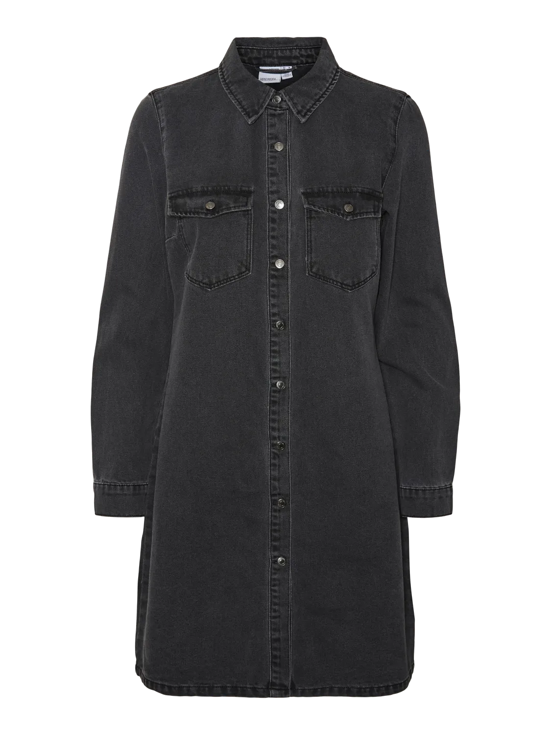 Jennie Denim Dress- Blk- Vero Moda