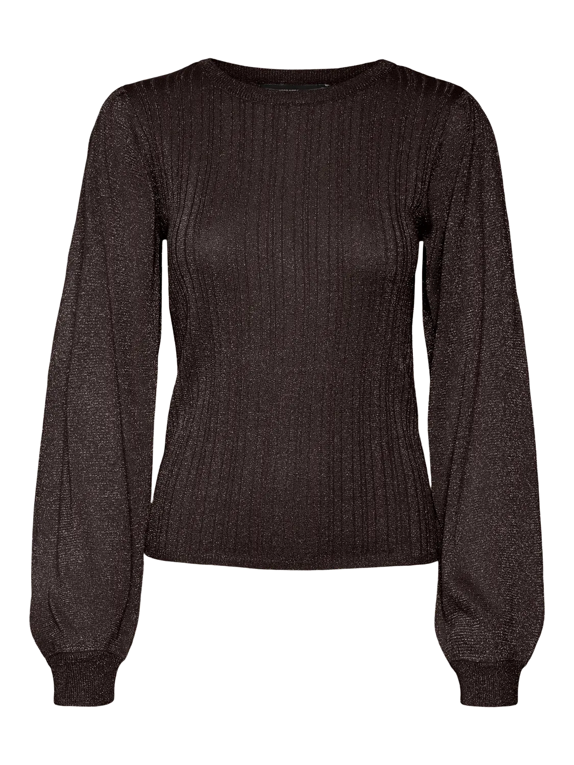 Talia Shimmer Pullover-Choco-Vero Moda