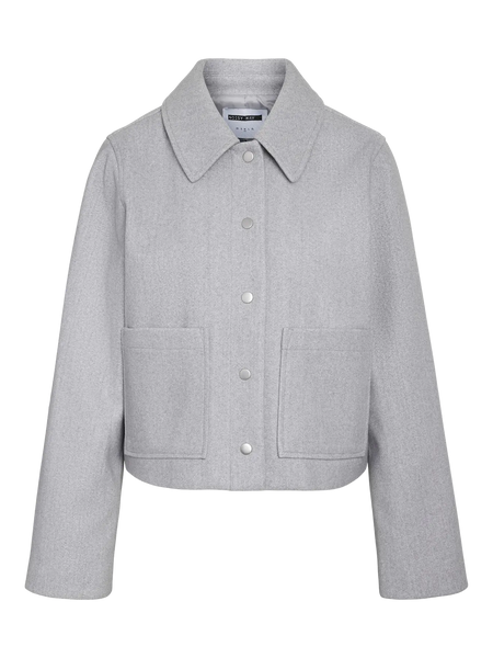 Lucy Short Jacket-Soft Grey-Noisy May - Uforia Muse 