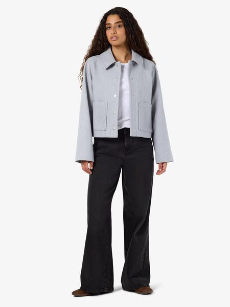 Lucy Short Jacket-Soft Grey-Noisy May - Uforia Muse 